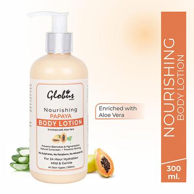 Globus Naturals Nourishing Papaya Body Lotion 300 ml - Lotions & Creams