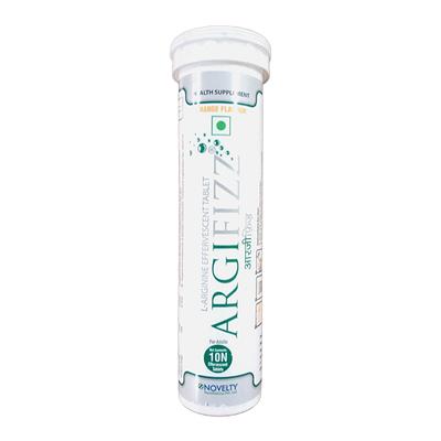 ARGIFIZZ ORANGE FLAVOUR Effervescent Tablet 10's - Supplements-Sup