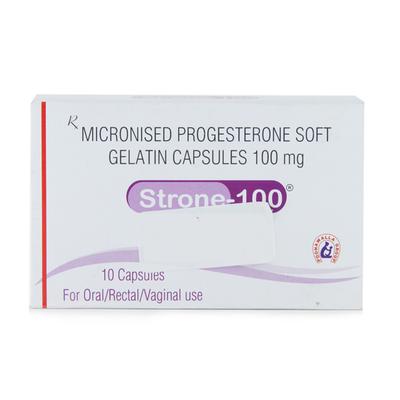 Strone 100mg Capsule 10'S - Hormonal Therapy-Oes