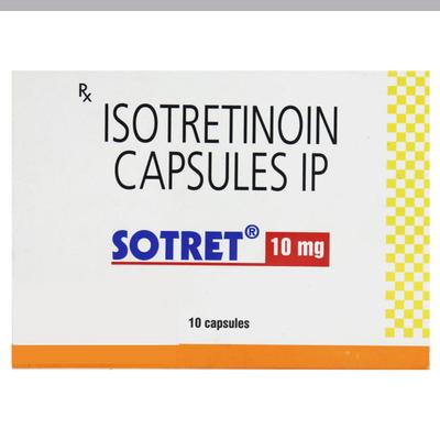 Sotret 10mg Capsule 10'S - Acne-Acn