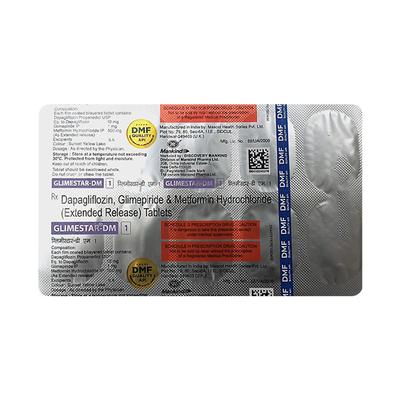 GLIMESTAR DM 1 Tablet 10's - Diabetes-Ant
