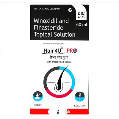 HAIR 4U PRO 5% Topical Solution 60ml - Hair Loss-Oth