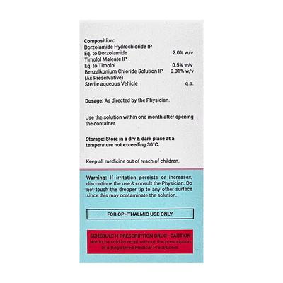 TIMITROL D Eye Drops 5ml - Glaucoma-Ant