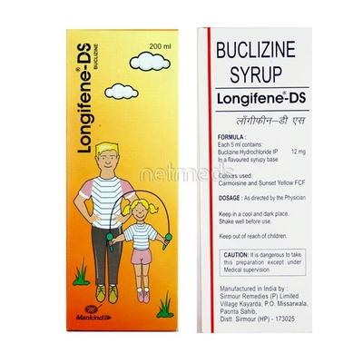 Longifene DS Syrup 200ml - Allergies-Ant