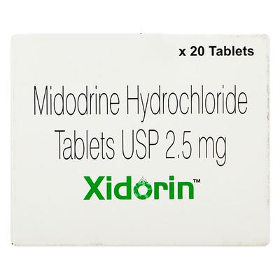 XIDORIN 2.5 Tablet 20's - Hypotension-Vas