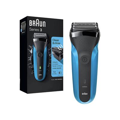 Braun Series 3 310s Wet and Dry Electric Shaver for Men and Rechargeable, Sensitve Shave for Skin Comfort Cordless 353.8 gm - Grooming Kits