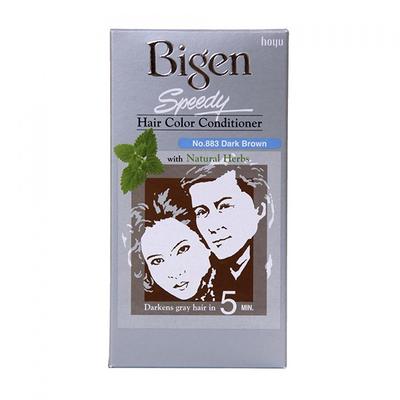 Bigen Speedy-HAIR COLOR CONDITIONER WITH NATURAL HERBS Dark Brown - 883 80 gm - Crème