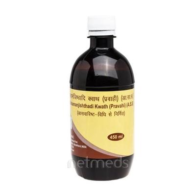 Patanjali Mahamanjisthadi Kwath (Pravahi) Liquid 450 ml - Speciality Medicines