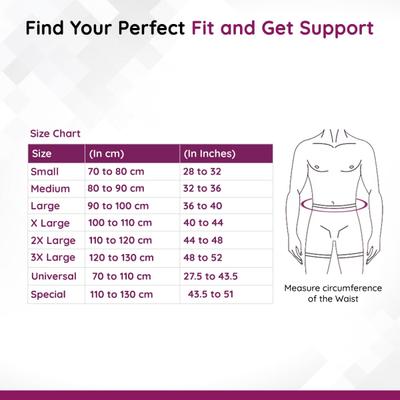 Flamingo Lumbar Sacro Belt - Black (OC - 2001) (L) - Abdomen/Neck/Arm/Elbow Supports