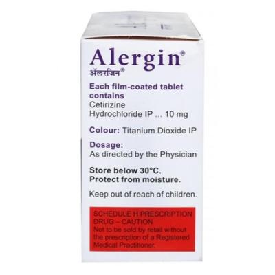 Alergin Tablet 10'S - Allergies-Ant