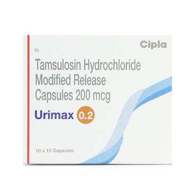 URIMAX 0.2mg Capsule 15's - Bladder And Prostate Disorders-Dru