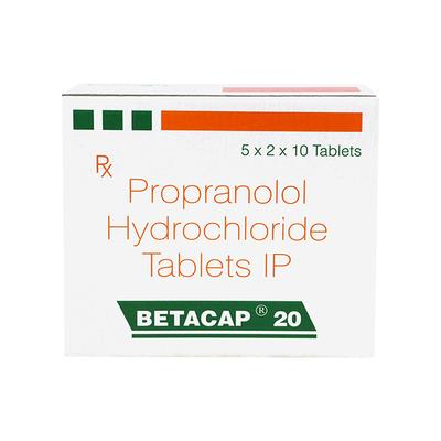 Betacap 20mg Tablet 10'S - Hypertension-Bet