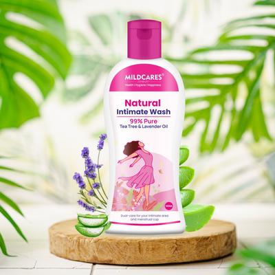 Mildcares Natural Intimate Wash 100 ml - Intimate Hygiene