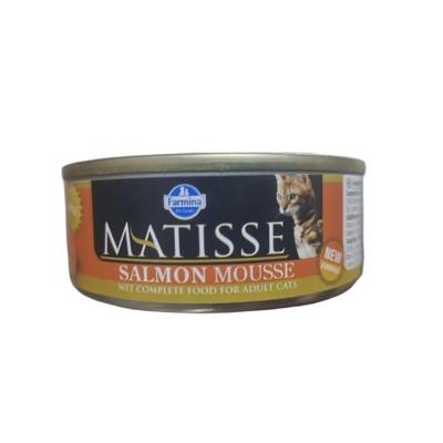 Farmina Matisse Wet Complete Food For Adult Cat - Salmon Mousse 85 gm - Petfood