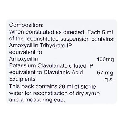 MOX CV DS 457mg Oral Suspension 30ml - Bacterial Infections-Pen