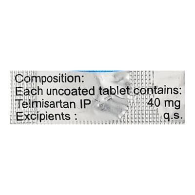 TELVAS 40mg Tablet 15's - Hypertension-Ang