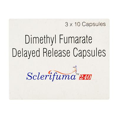 SCLERIFUMA 240mg Capsule 10's - Multiple Sclerosis-Imm