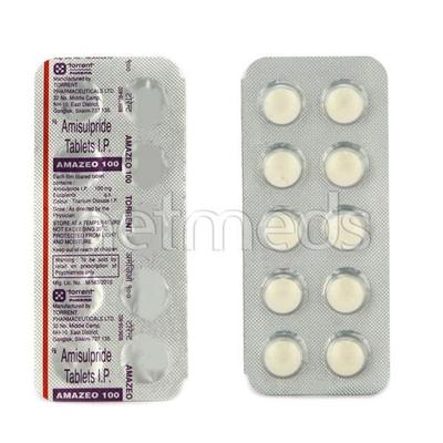 Amazeo 100mg Tablet 10'S - Schizophrenia-Aps