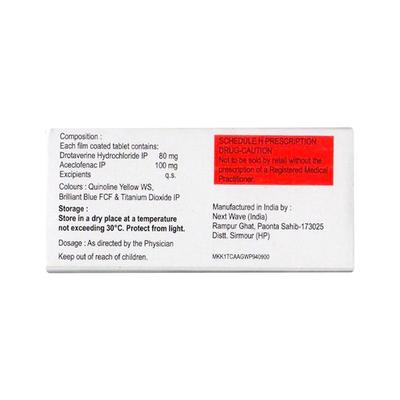 NOBEL SPAS NEW Tablet 10's - Muscle Spasm-Ant