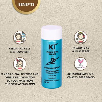 Kehairtherapy Professional Fiber Botox Maxx Treatment 120 ml - Straight Hair