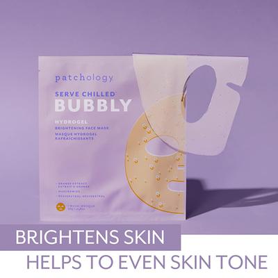 Patchology Serve Chilled BuBBly Hydrogel Brightening Face Mask 1's - Sheet Masks
