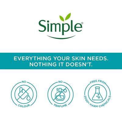 Simple Daily Skin Detox Clear Pore Facial Scrub 150 ml - Face Scrubs