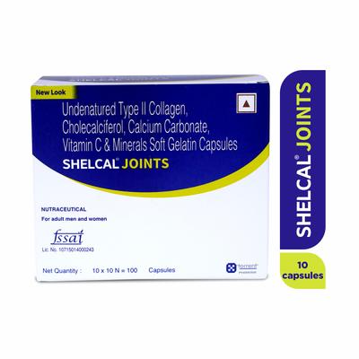 SHELCAL JOINTS Capsule 10's - Supplements-Sup