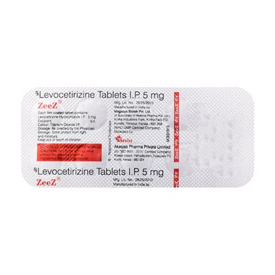 Zeez Tablet 10'S - Allergies-Ant