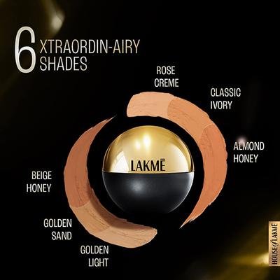 Lakme Xtraordin-airy Mattereal Mousse Foundation, 05 Beige Honey 25gm - Foundation