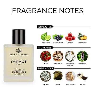 Bella Vita Organic Impact Edt Perfume 100 ml - Men Perfumes (Edt/Edp)
