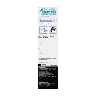 CUTICAPIL STEM ADVANCE INTENSIVE HAIR Serum 60ml - Hair Loss-Oda