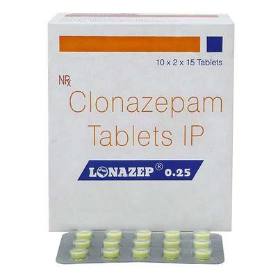 Lonazep 0.25mg Tablet 15'S - Anxiety-Anx