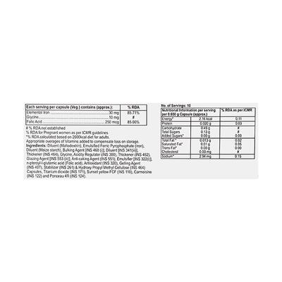 LE FERITAS Capsule 10's - Iron Supplement/Anaemia-Vma