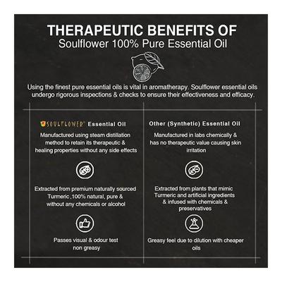Soulflower Essential Oil - Lemon 15 ml - Essential Oils