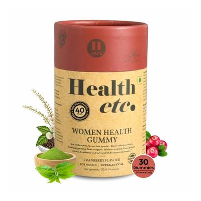 Health etc. Women Health Gummy - Cranberry Flavour 30's - Women Health