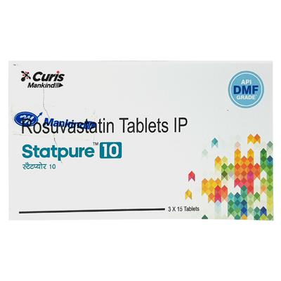 STATPURE 10 Tablet 15's - High Cholesterol-Dys