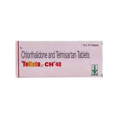 Telista CH 40/12.5mg Tablet 10'S - Hypertension-Ang