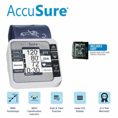 AccuSure Blood Pressure Monitor - TS - Blood Pressure Monitor Device
