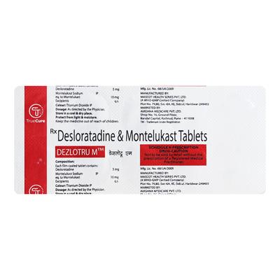 DEZLOTRU M Tablet 10's - Allergies-Ant