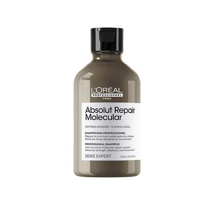 L'Oreal Professionnel Absolut Repair Molecular Sulfate-Free Deep Repairing Shampoo for Damaged Hair 300 ml - Shampoos