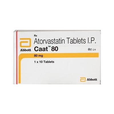 Caat 80mg Tablet 10'S - High Cholesterol-Dys