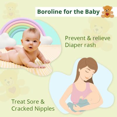 Boroline Antiseptic Ayurvedic Cream (Pot) 100 g - Wound/Burns