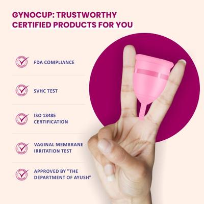 GynoCup Reusable Menstrual Cup - Ultra Soft (Large) - Intimate Care
