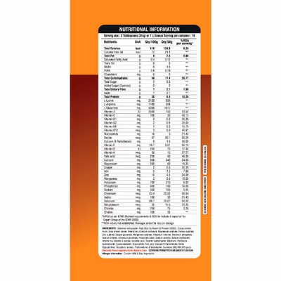 D Protin Chocolate Powder 500 gm - Protein Drink
