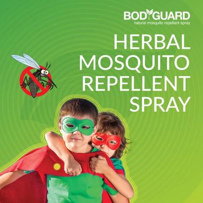 Bodyguard Natural Anti Mosquito Spray (100 Ml x 2) 220 gm - Insect Repellents