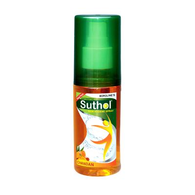 Boroline's Suthol Active Antiseptic Skin Hygiene Spray - Chandan 100 ml - Wound/Burns