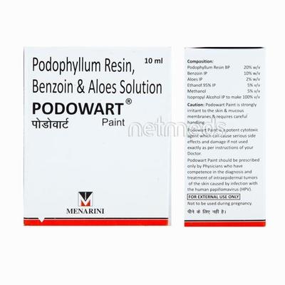 Podowart Paint 10ml - Warts/Calluses/Other Skin Lesion-Ker