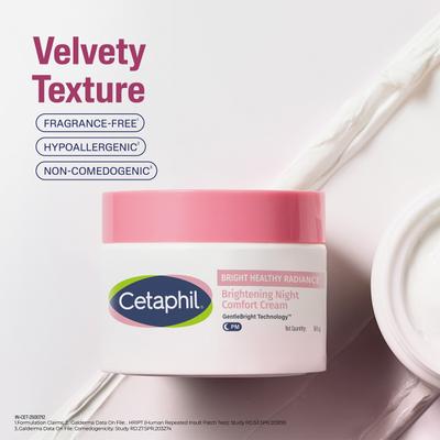 CETAPHIL BRIGHT HEALTHY RADIANCE BRIGHTENING NIGHT COMFORT Cream 50gm - Creams/Oils/Lotions