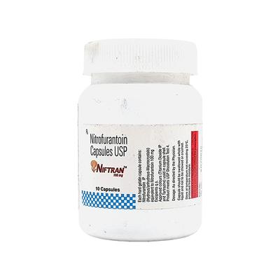 Niftran 100mg Capsule 10'S - Bacterial Infections-OAB