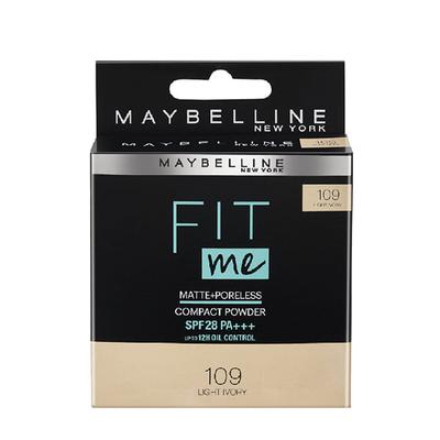Maybelline New York Fit Me Compact ,Light Ivory 8 Gm - Compact Powder